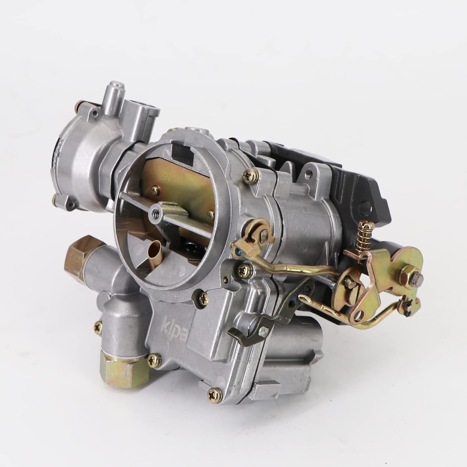 kipa Carburetor for Mercruiser Marine 4-Cylinder 2.5L 3.0L 2 Barrel Rochester 3310-807504A1 Side Fuel Inlet with Electric Choke