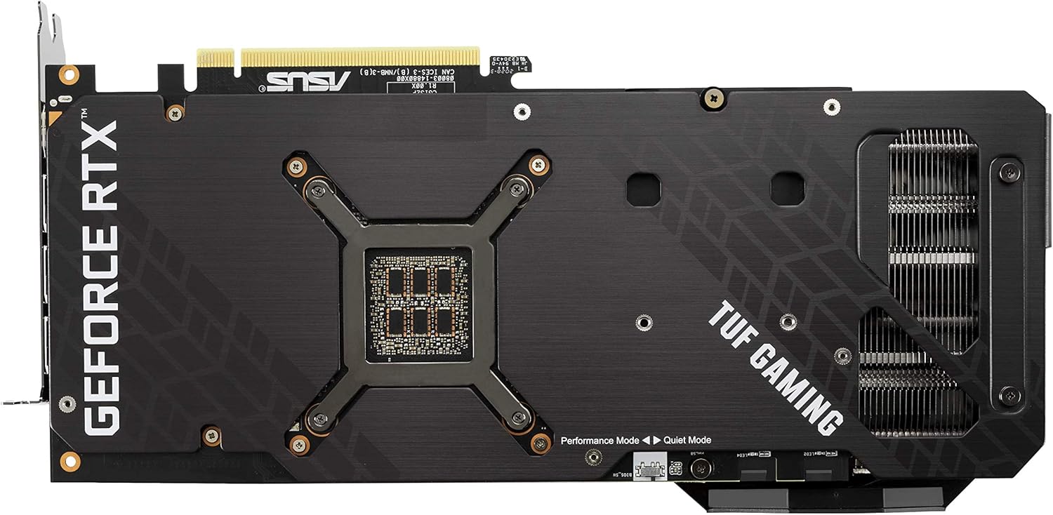 Gigabyte ASUS TUF Gaming NVIDIA GeForce RTX 3080 Graphics Card (PCIe 4.0, 10GB GDDR6X, HDMI 2.1, DisplayPort 1.4a, Dual Ball Fan Bearings, Military-Grade Certification, GPU Tweak II)