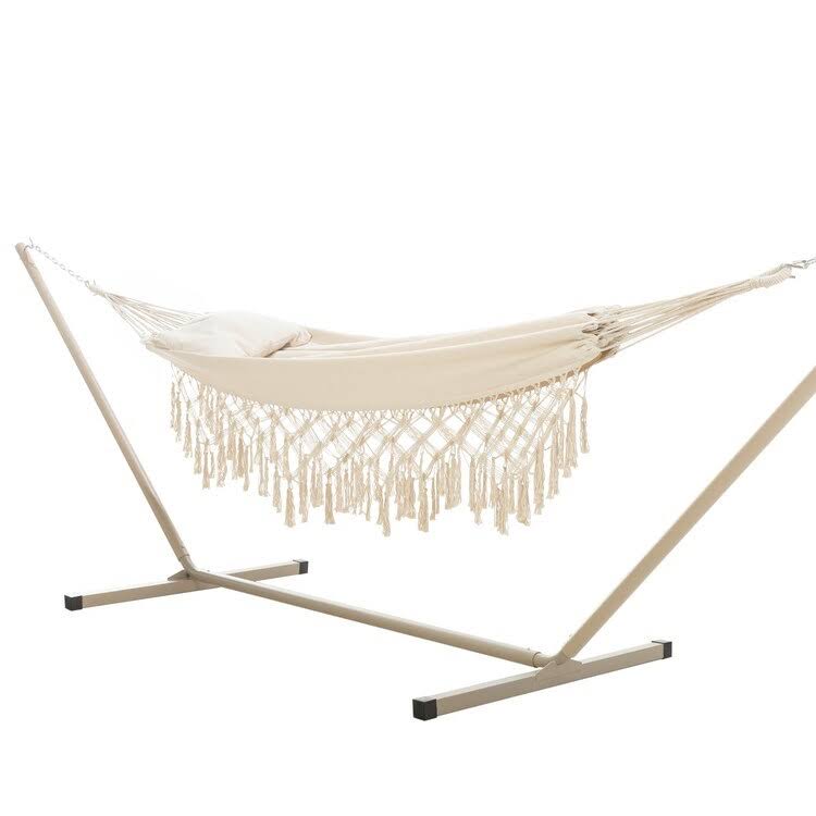 Castaway Living Soft Weave Rope Hammock - Flax