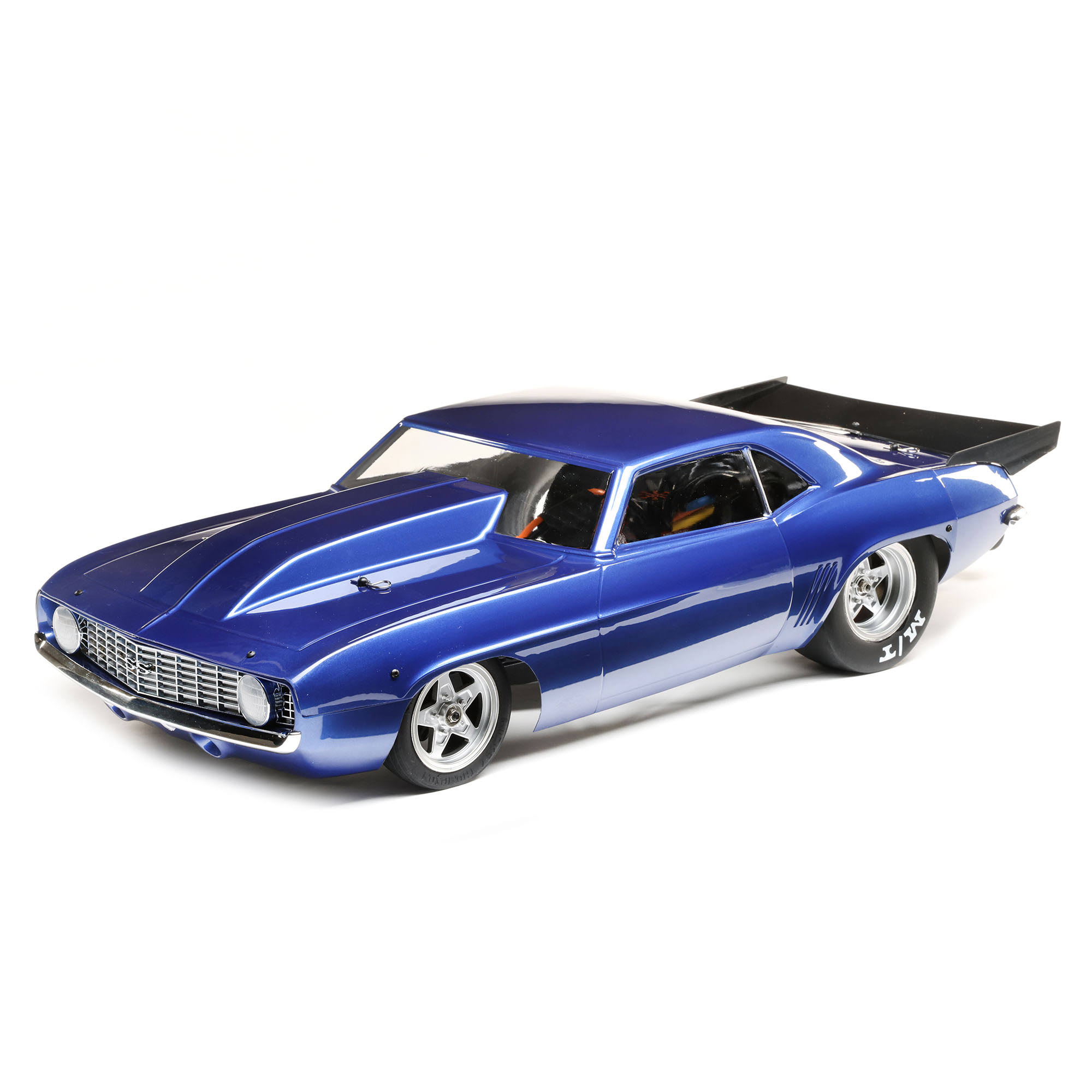 Losi 1/10 &69 Camaro 22S No Prep Drag Car, Brushless 2WD RTR, Blue 2024 Best Sellers