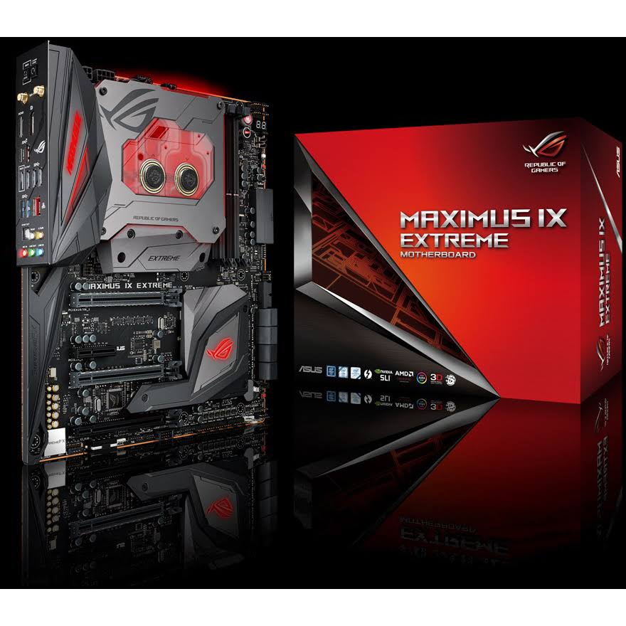 ASUS ROG Maximus IX Extreme with Intel Z270 Express Extended ATX Motherboard - LGA1151 Socket