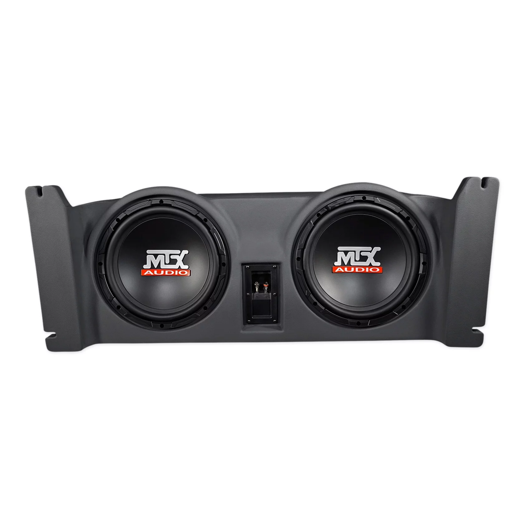 Dual 10" MTX Subwoofers+Sealed Sub Box Enclosure For 1997-2006 Jeep Wrangler TJ