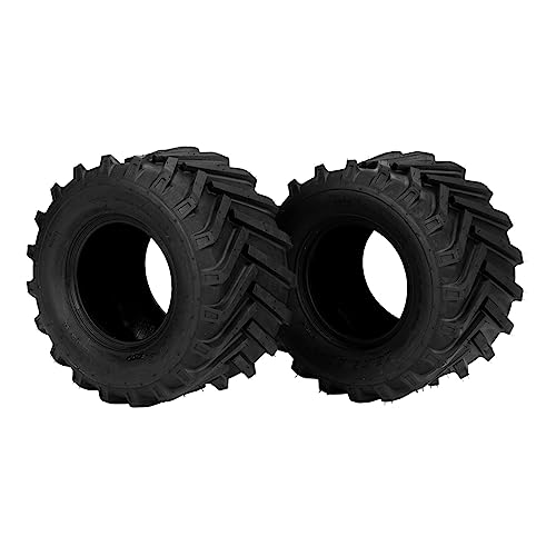 TUFFIOM Set of 2 Lawn Mower Tires 24x12.00-12 6PR Turf Tire for Garden Tractor Riding Lawnmower, Tubeless