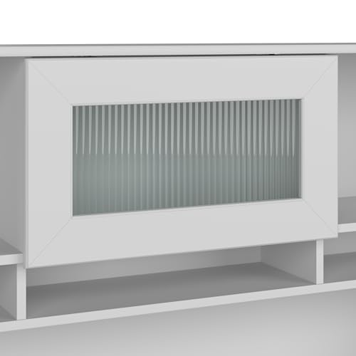Bush Furniture Cabot 60W Computer Desk with Hutch and Drawers in Espresso Oak