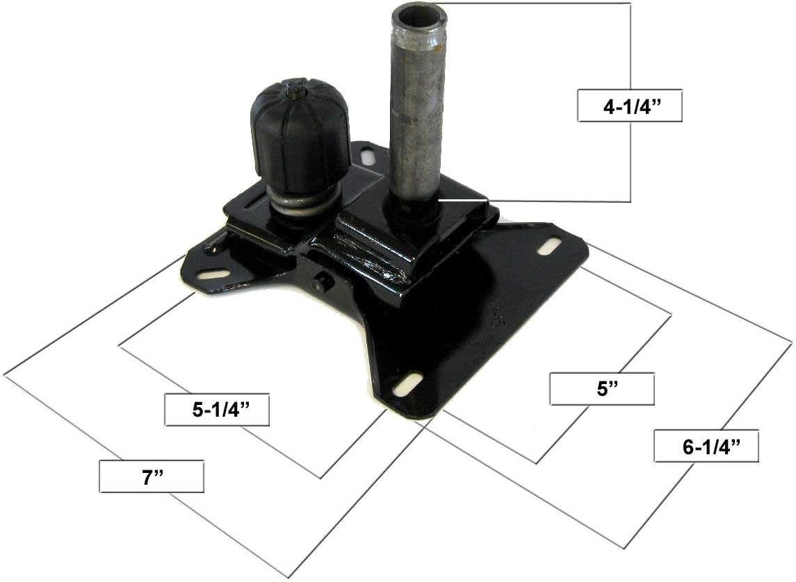 Cramco Compatible Replacement Chair Base for Swivel Tilt Caster Chairs (Set of 2)