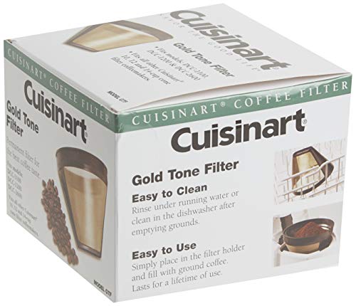 Cuisinart SS-20P1 Coffee Center 10-Cup Thermal Coffeemaker and Single-Serve Brewer, Stainless Steel GTF Gold Tone Coffee Filter, 10-12 Cup Cone, Burr Mill