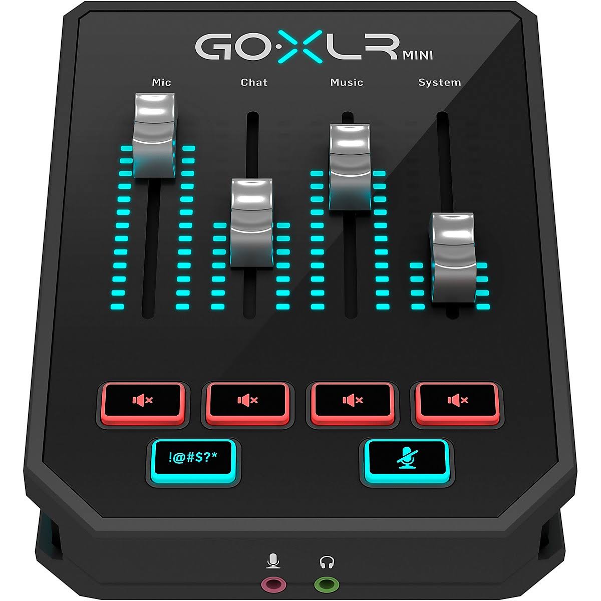 TC-Helicon GoXLR Mini Online Broadcast Mixer with USB Audio Interface
