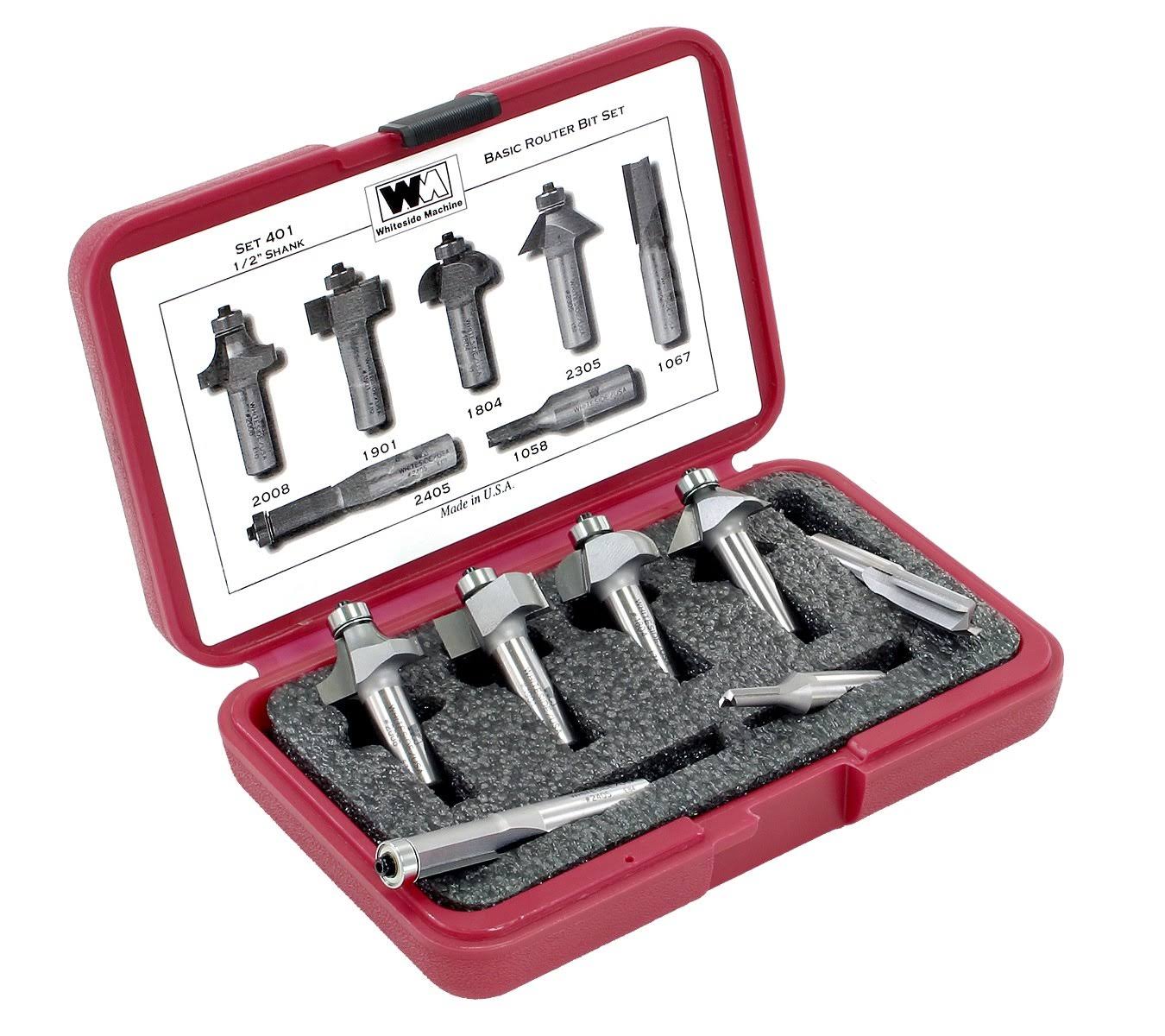 Whiteside Router Bits 401 Basic Router Bit with 1/2-Inch Shank