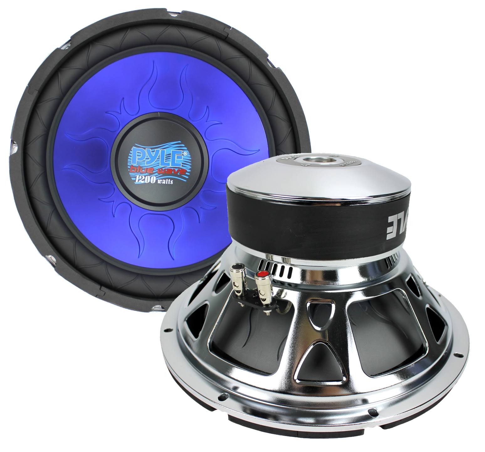 Pyle PL1290BL 12 2400 Watt Car Subs/subwoofers Power Woofers DVC 4 O