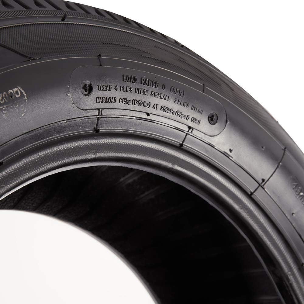Set of 3 Trailer tires 175 80 13 ST175/80D13 6PR Boat Trailer Bias Tires Load Range C