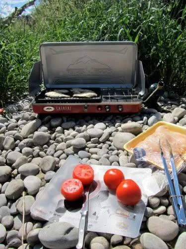 Camp Chef Rainier 2 Burner Grill u0026 Stove Combo