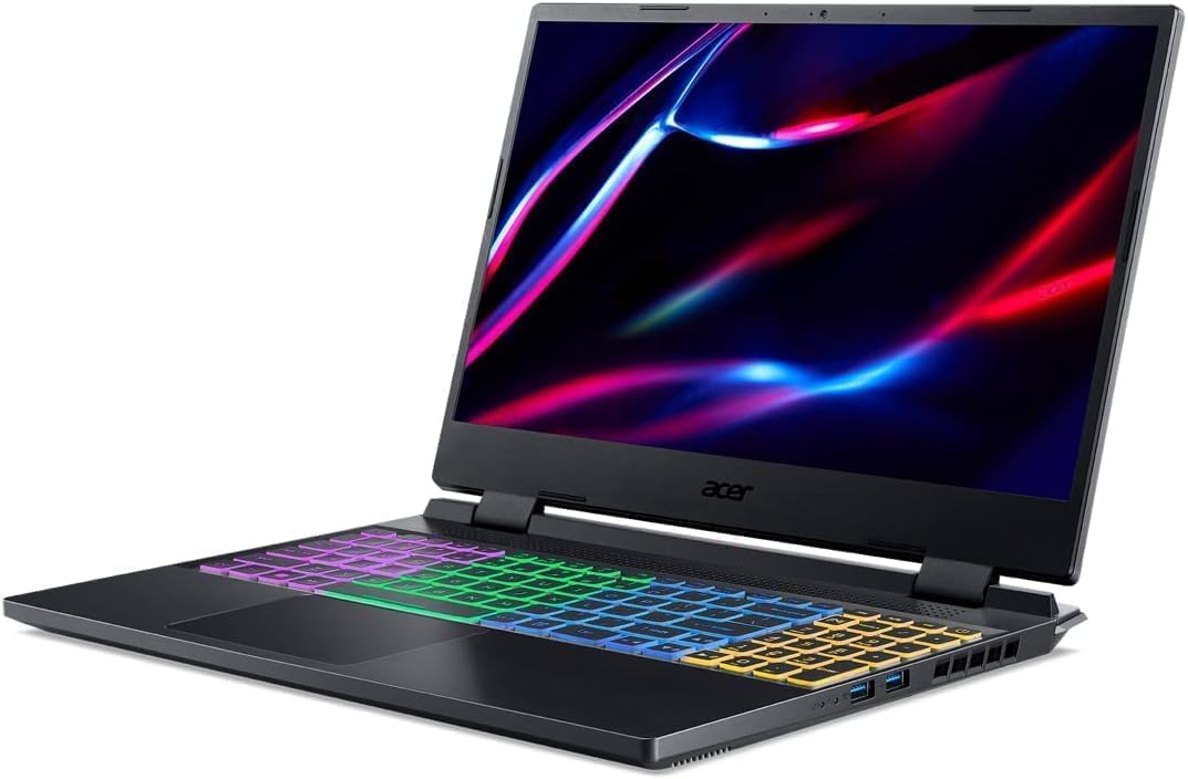 Acer Nitro 5 15.6" QHD 165Hz Display Gaming Laptop | AMD Ryzen 7 6800H(>i7-12700H) | NVIDIA GeForce RTX 3070 Ti | 16GB RAM DDR5 | 1024GB SSD | Backlit | Windows 11 Home | Bundle with USB 3.0 Hub