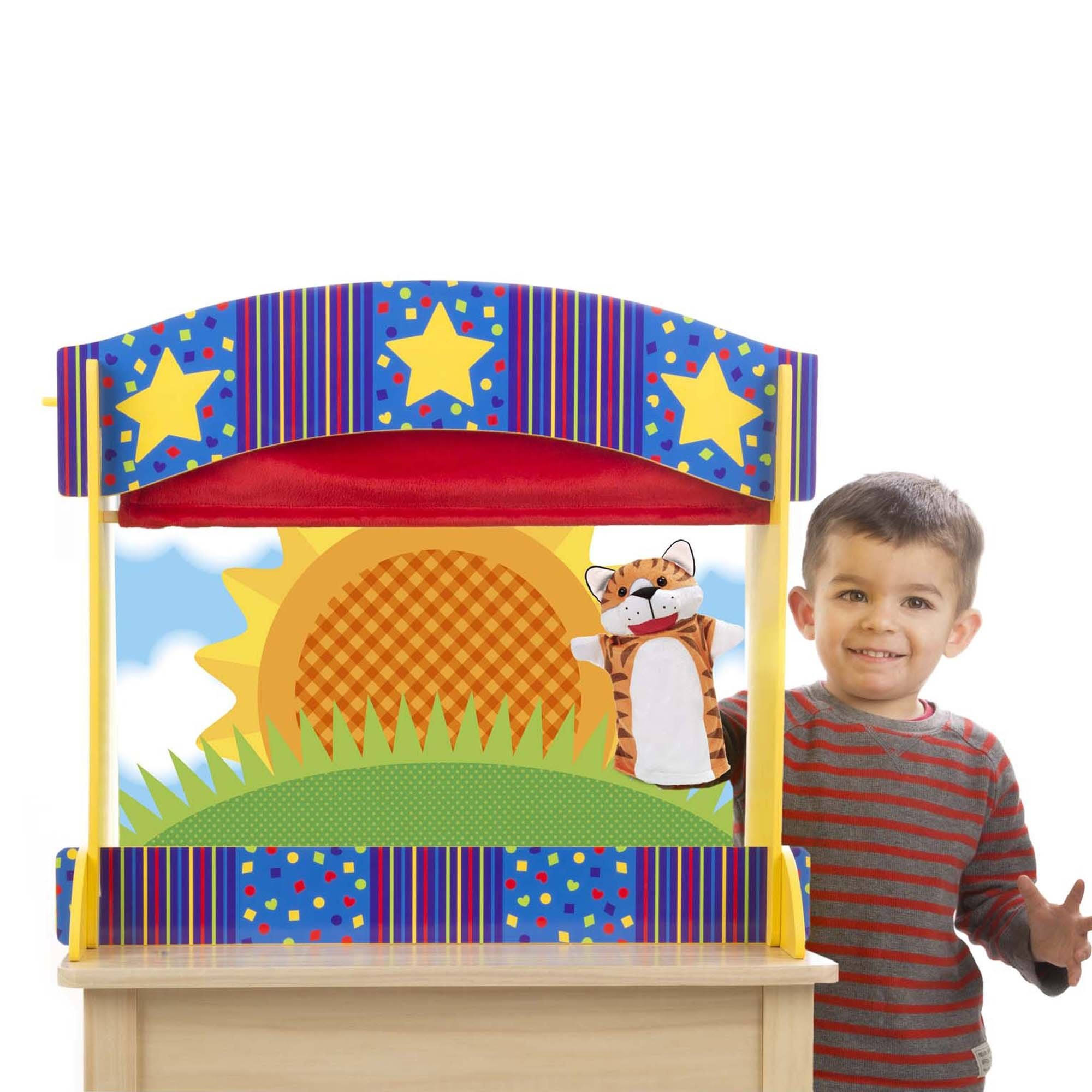 Melissa u0026 Doug - 12536 | Tabletop Puppet Theatre
