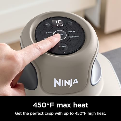 Ninja Crispi Air Fryer, Microwave, Freezer & Dishwasher Safe, Non Toxic Glass Portable Cooking System, 4 QT & 6 Cup Glass Containers with Storage Lids, Easy Meals, Air Fry, Bake, Green, FN101SG