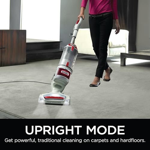 Shark Upright Vacuum, Navigator Lift-Away Deluxe with Large Dust Cup Capacity, HEPA Filter, Swivel Steering, Upholstery Tool & Crevice Tool, Blue, NV360
