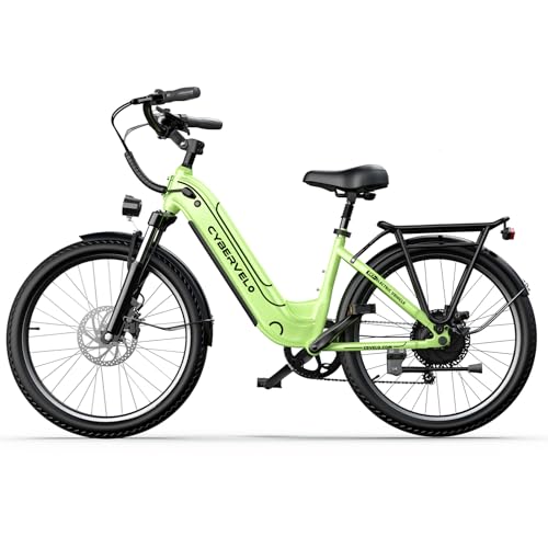 1000 Peak Electric Bike for Adults,up 80 Miles Removable Battery Ebike, 26" Electric E Bike with 7-Speed,Adult Electric Bicycles for Commute Beach Snow Womens All Terrain