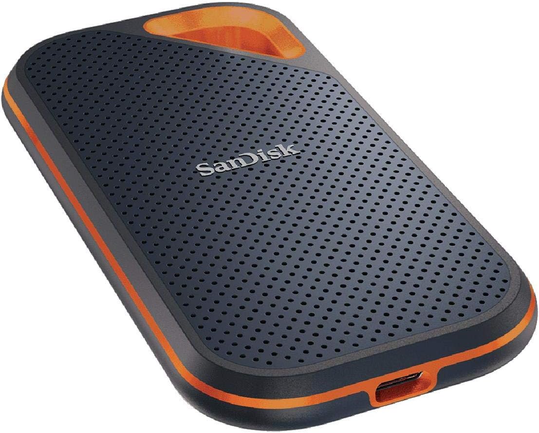 SanDisk Extreme PRO Portable 1TB USB 3.2 Gen 2 Type-C External SSD V2, 2-Pack