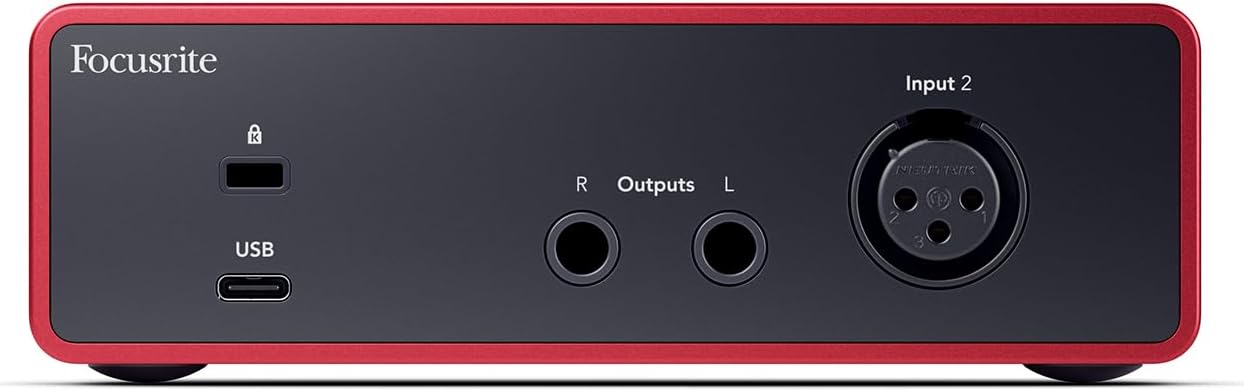 Focusrite Scarlett Solo Studio (4th Gen) USB Audio Interface and Waves Musicians 2 Bundle