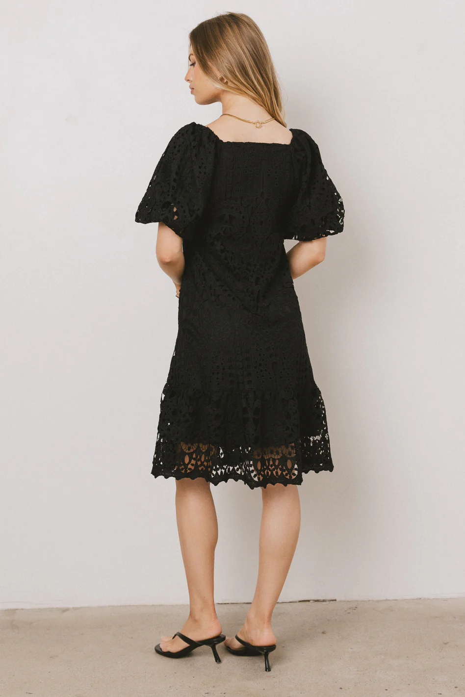 Antoine Eyelet Lace Dress - FINAL SALE