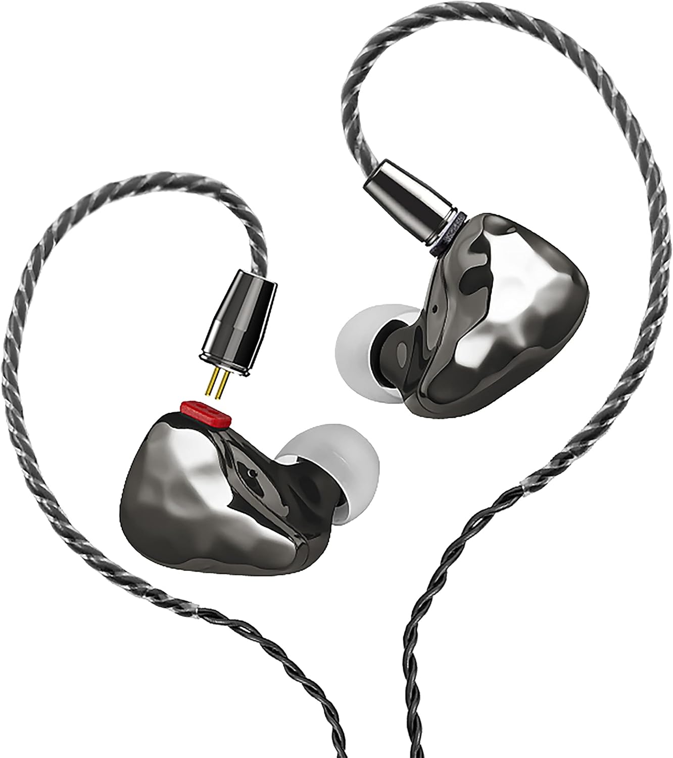 IKKO OH10 in-Ear Earphone,10mm Dynamic Drive Wired Earbuds,Detachable Design in-Ear Headphone 2 PIN