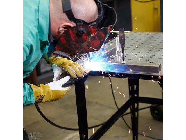 Klutch Steel Welding Table with Tool Kit - 36in.L x 24in.W x 33 1/4in.H