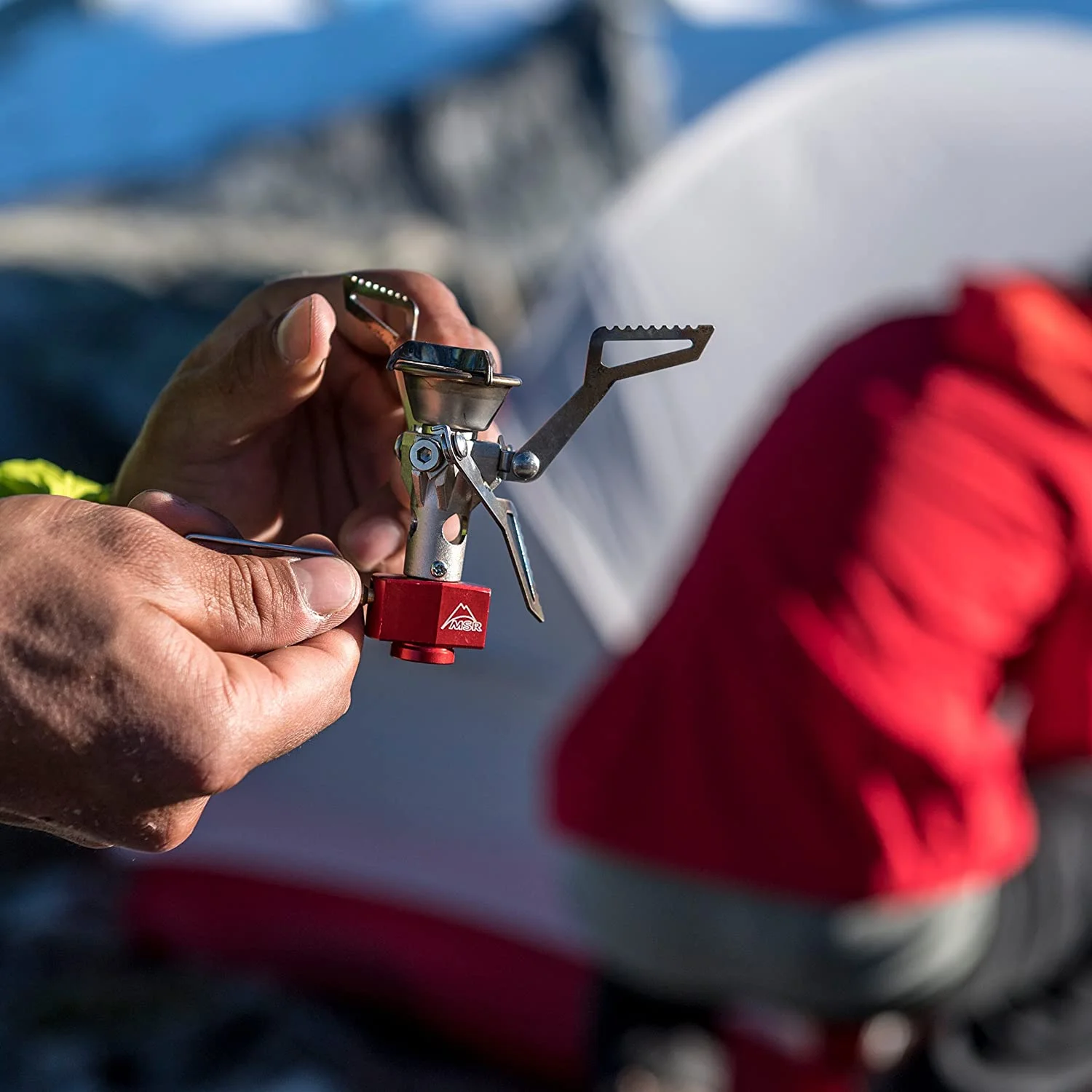 2 Ultralight Camping and Backpacking Mini Stove Kit
