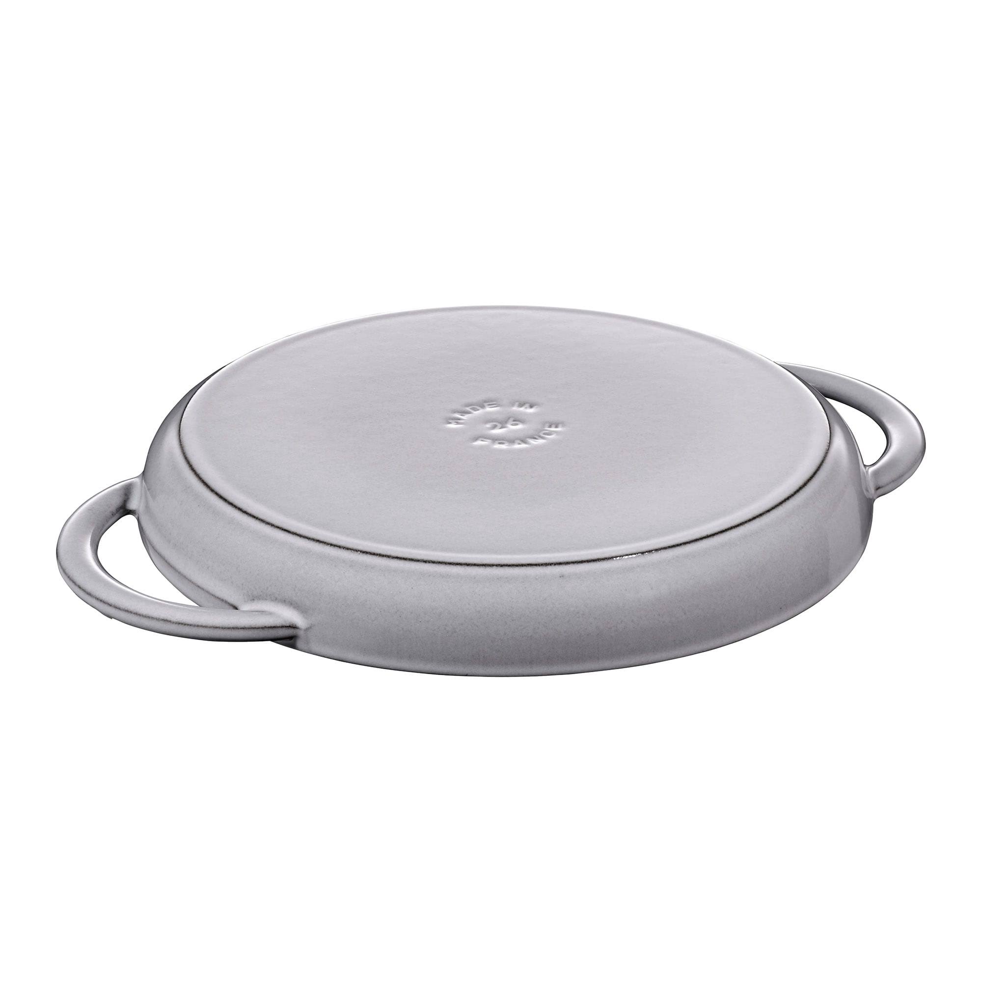 Staub 10x22 Cast Iron Pure Grill, Grenadine