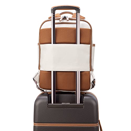 DELSEY PARIS Chatelet Air 2.0 Hardside Luggage with Spinner Wheels, Angora, Checked-Large 28 Inch