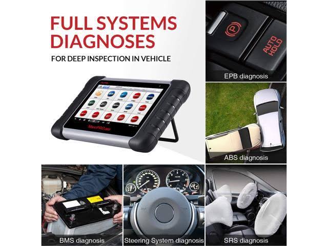 Autel MaxiPRO MP808 OBD2 Car Diagnostic Scanner Bi-Directional Control u0026 Key Programming