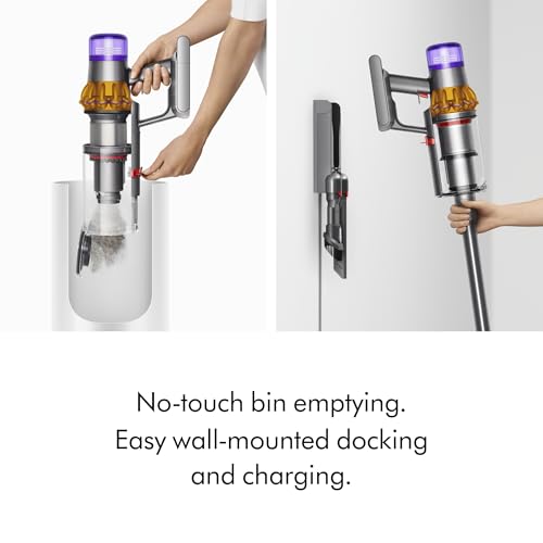 Dyson V15 Detect Plus Cordless Vacuum, Yellow/Nickel