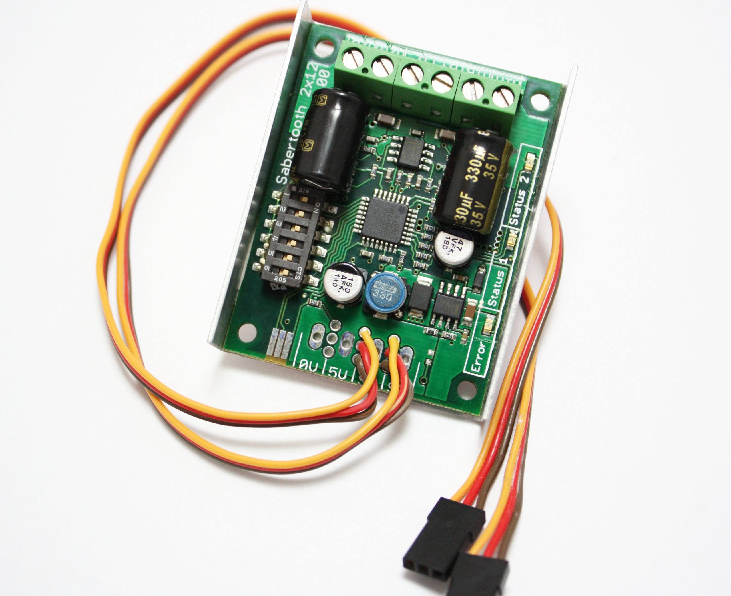 Sabertooth Dual 12A Motor Driver for R/C