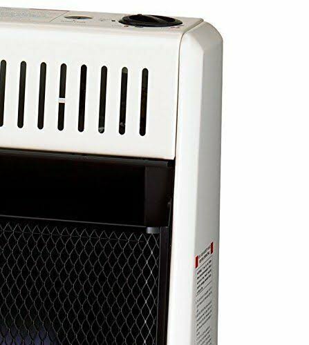 Procom ML100HBA Ventless Liquid Propane Gas Blue Flame Space Heater - 10,000 BTU, Manual Control