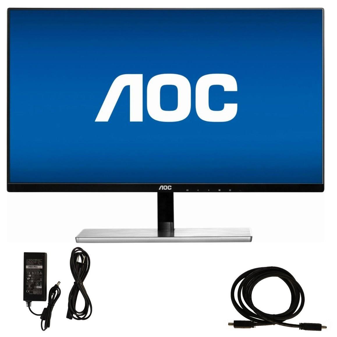 AOC - i2779vh 27x22 IPS LED FHD Monitor - Black/Silver