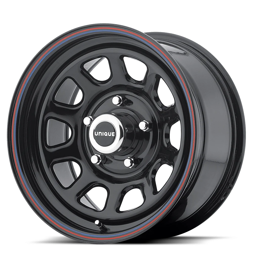 American Racing Steel Rim AR767 15X8 5X4.5 G-BLK W/ STRIPES -12MM, AR7675865
