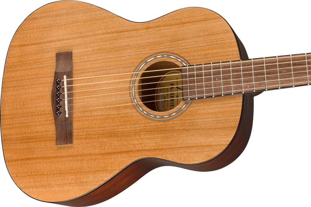 Fender FA-15 Steel 3/4 Scale Acoustic Guitar Natural