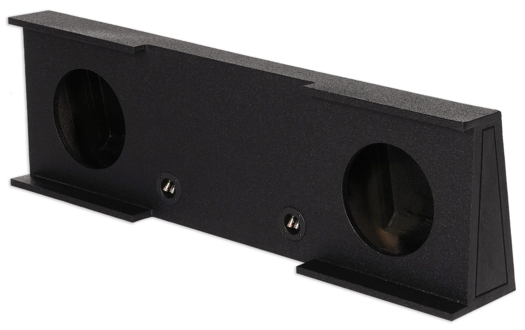 Dual 10" Subwoofer Sub Box For 2007-2013 Chevy Silverado/GMC Sierra Crew Cab