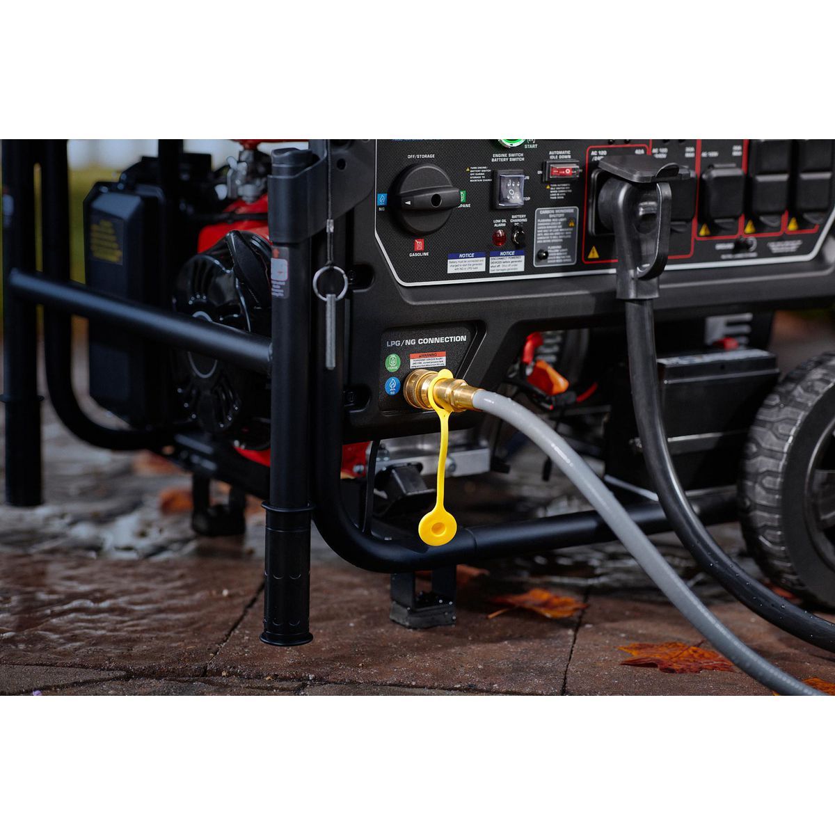 PREDATOR 13,000 Watt Tri-Fuel Portable Generator with Remote Start and CO SECURE Technology, EPA