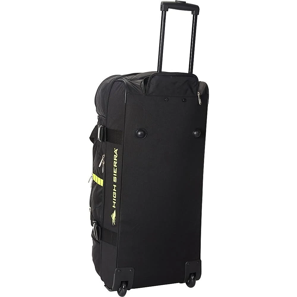 High Sierra 30x22 Evolution Wheeled Drop-Bottom Duffel Black/Ash