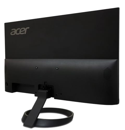 Acer 23.8” Full HD 1920 x 1080 IPS Zero Frame Home Office Computer Monitor - 178° Wide View Angle - 16.7M - NTSC 72% Color Gamut - Low Blue Light - Tilt Compatible - VGA HDMI DVI R240HY bidx