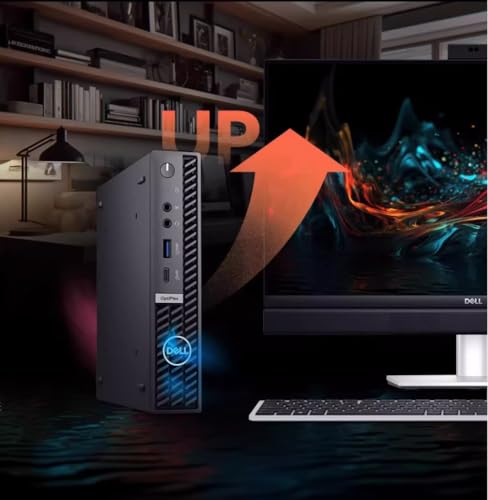 DELL OptiPlex 7020 MFF Micro Form Factor Desktop Computer - 14th Gen Intel Core i5-14500T 14-Core up to 4.8 GHz, 32GB RAM, 1TB NVMe SSD, Intel UHD Graphics 770, Wi-Fi, HDMI, DP, Windows 11 Pro