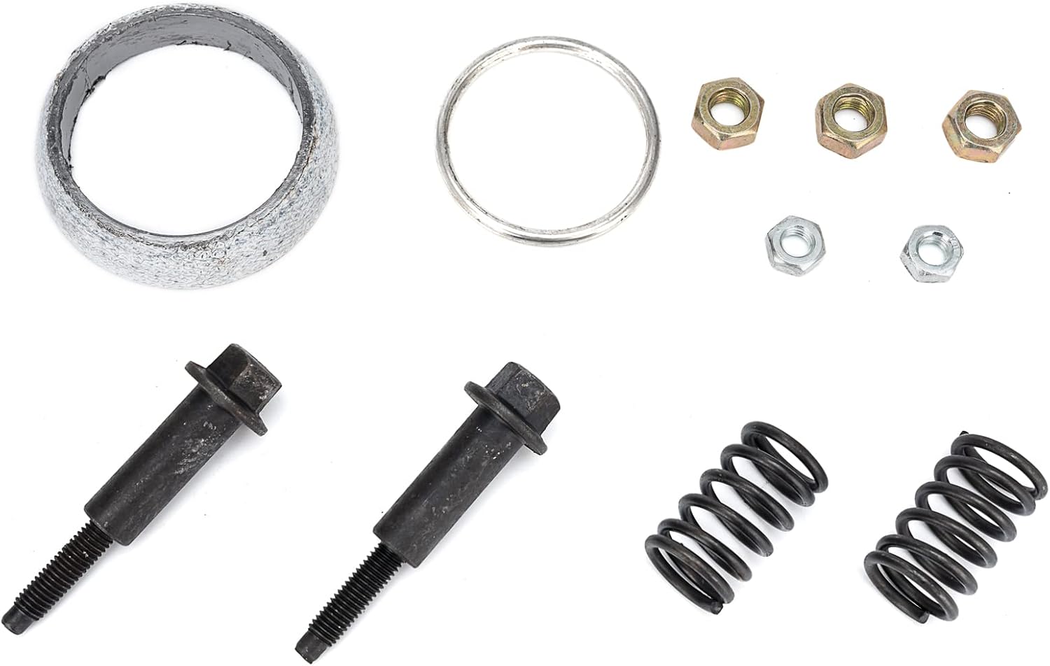 FOMIUZY High Flow Front Catalytic Converter Kit Direct-Fit Honda CRV 2002 2003 2004 2005 2006 2.4L Replace 16167(EPA Compliant)
