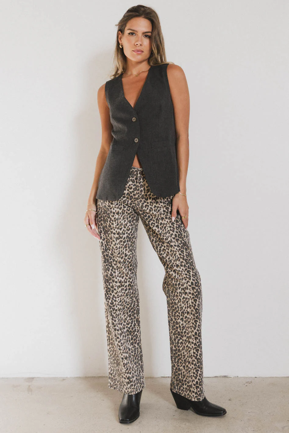 Yara Tweed Vest - FINAL SALE