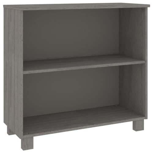 Buffets & Sideboards Sideboard Light Gray 33.5"x13.8"x31.5" Solid Wood Pine,Enhance Your Abode with Rustic Charm: Pinewood Sideboard with Ample Storage Cabinets & Storage