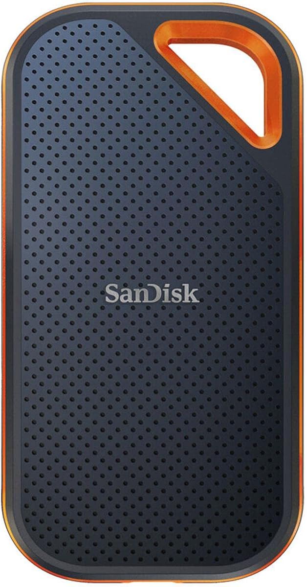 SanDisk 4TB Extreme PRO Portable SSD V2 with Case