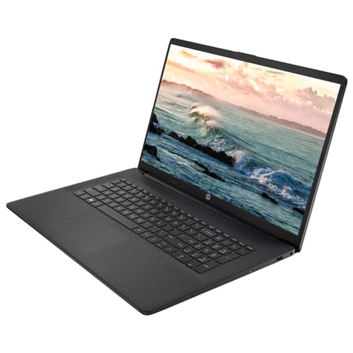 HP 17 17.3" HD+ Touchscreen Business Laptop Computer[Windows 11 Pro], 12th Gen Intel 10-Core i7-1255U, 16GB RAM, 256GB PCIe SSD, Iris Xe Graphics, Numpad, Wi-Fi, BT, HDMI, Long Battery Life, w/Battery