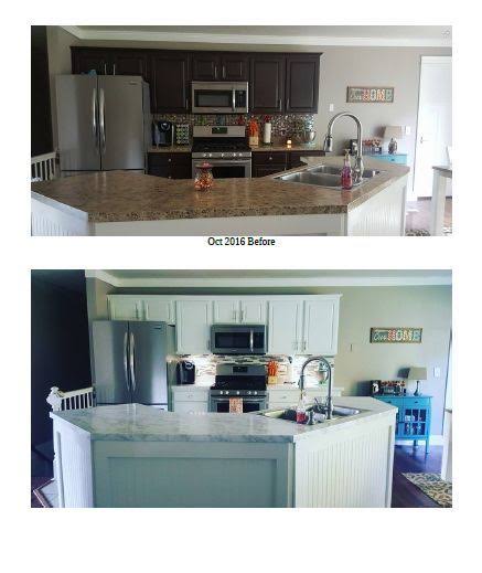 Stick on Countertop White Faux Marble Granite Film 36x22x 144x22 Roll