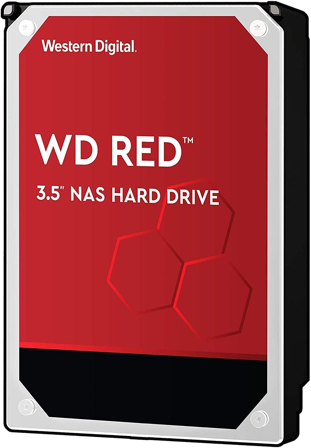 Western Digital 10TB WD Red NAS Internal Hard Drive - 5400 RPM Class, SATA 6 Gb/s, CMR, 256 MB Cache, 3.5 - WD100EFAX (Old Version)