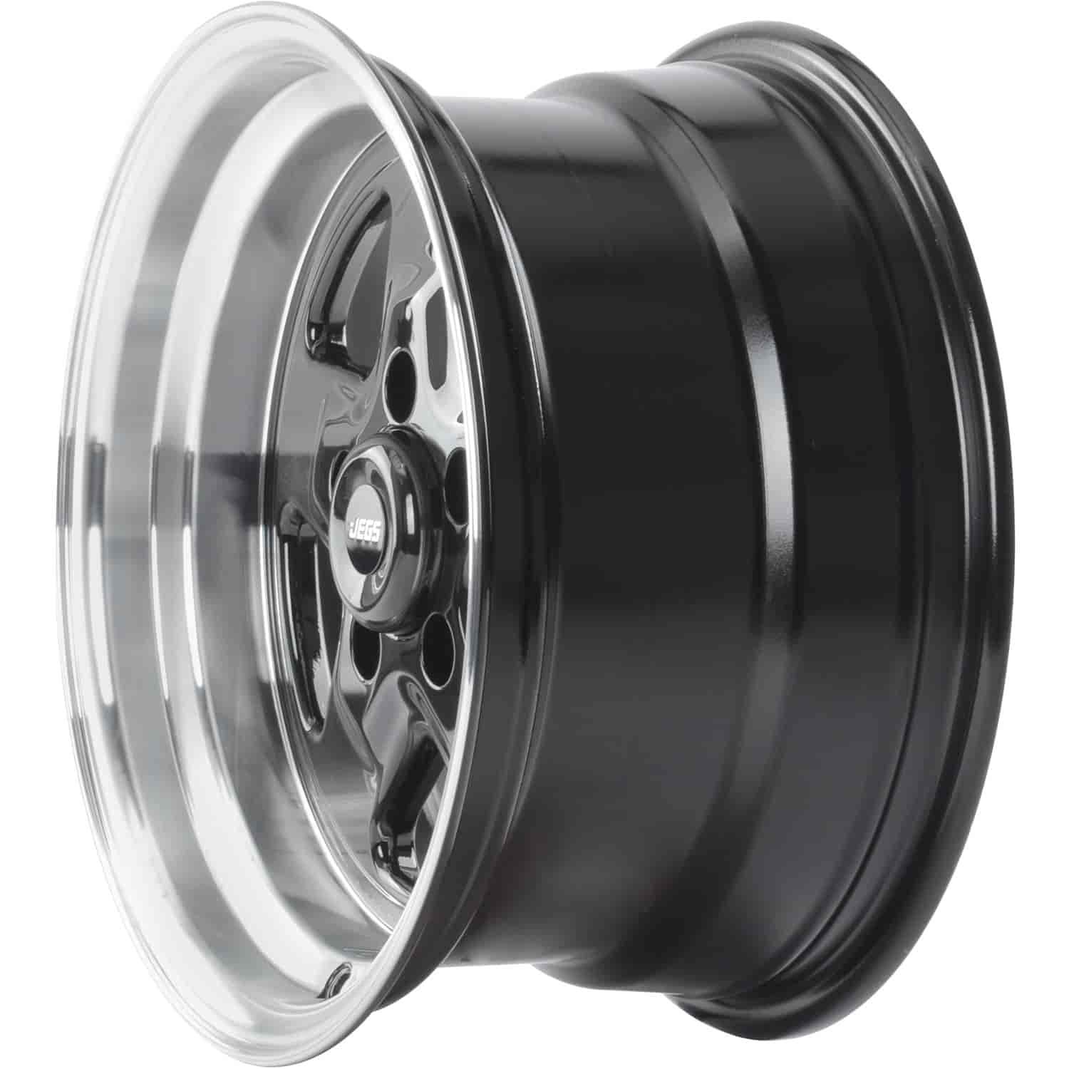 JEGS 66171 Sport Star 5-Spoke Wheel Size: 15 x 8 Bolt Pattern: 5 x 4.50 Back Spa