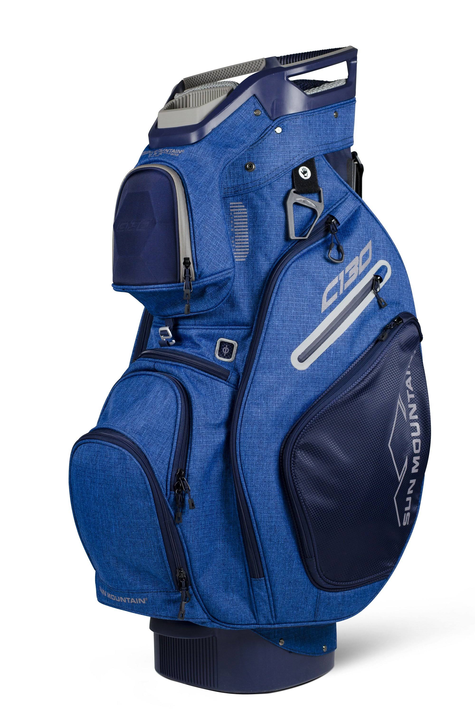 Sun Mountain 2018 C-130 Cart Bag | Navy/White/Red