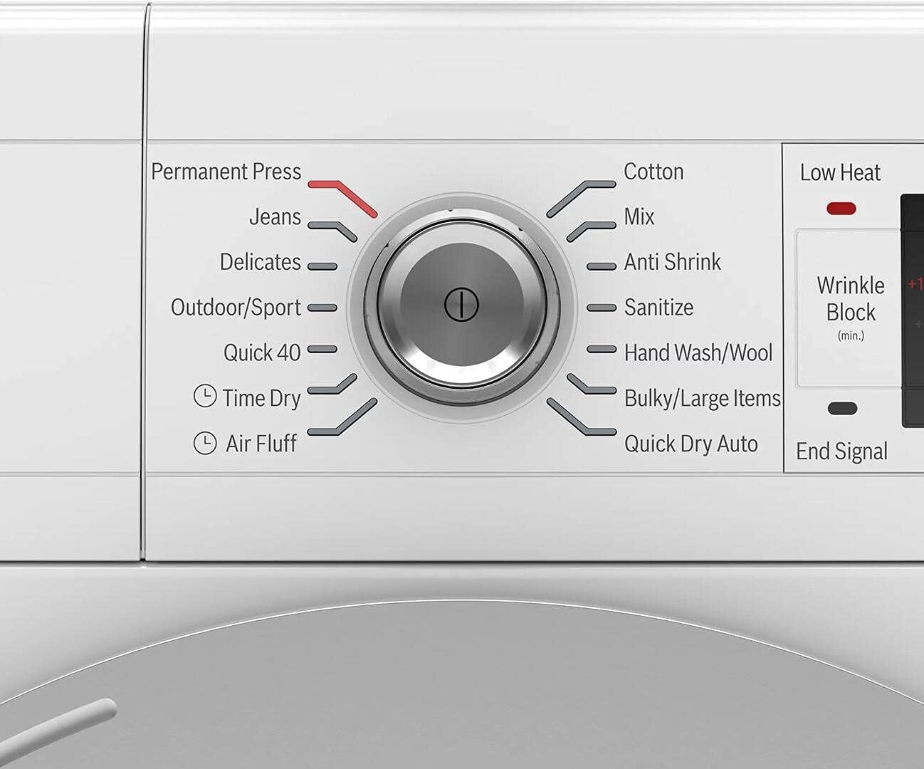 WTW87NH1UC 24" 500 Series Smart Compact Heat Pump Dryer with 4 cu. ft. Capacity, Stainless Steel Drum, Self Cleaning Condenser, Home Connect, Energy Star, in White